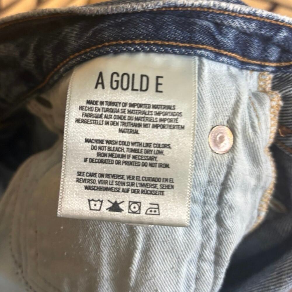 Agolde Denim Shorts Size 27 - Picture 7 of 8